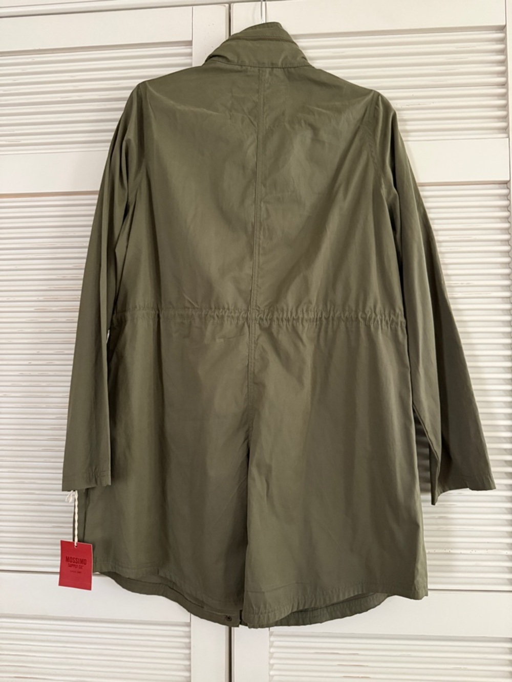MOSSIMO SUPPLY CO. Olive Utility Jacket with High Collar - Picture 2 of 6